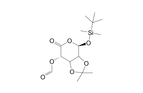 2.beta.-O-(tert-Butyldimethylsilyl)-3,4-O-isopropylideme-D-lyxopyranosuronic acid 5,1-lactone