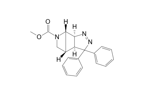 Methyl(1.alpha.,2.beta.,5.beta.,6.alpha.)-7,7-diphenyl-3,8,9-triazatricyclo[4.3.0.0(2,5)]none-8-ene-3-carboxylate