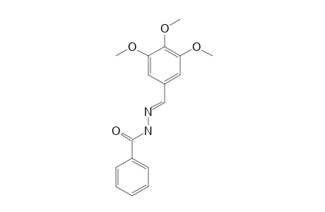 benzoic acid, (3,4,5-trimethoxybenzylidene)hydrazide