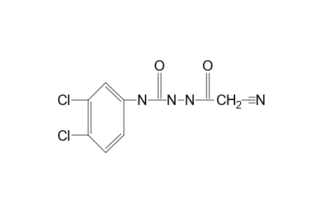 1-(CYANOACETYL)-4-(3,4-DICHLOROPHENYL)SEMICARBAZIDE