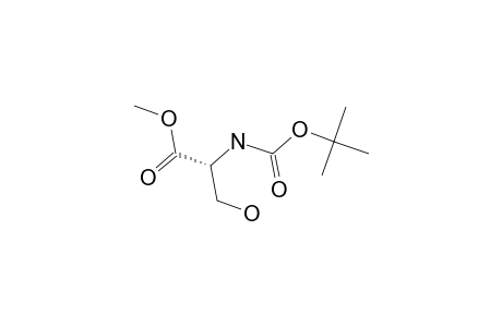 N-(tert-Butoxycarbonyl)-D-serine methyl ester