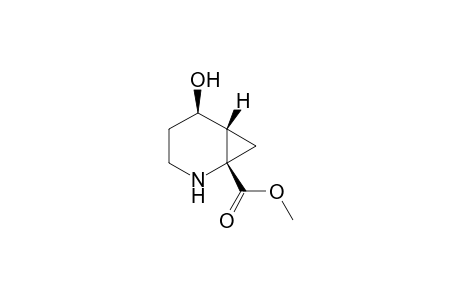 Methyl-(1S,5R,6R)-5-hydroxy-2-azabicyclo[4.1.0]heptane-1-carboxylate