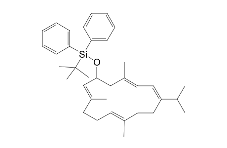 6-tert-Butyldiphenylsiloxy-1E,3E,7E,11E-1,3,7,11-cembratetraene