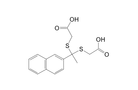 {[1-(2-naphthyl)ethylidene]dithio}diacetic acid