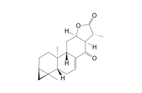 RETUSOLIDE_E;3,4,18-BETA-CYCLOPROPA-14-OXO-ENT-ABIETA-7-EN-16,12-OLIDE