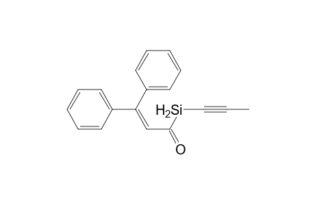 DiphenylPropenoylprop-1-ynylsilane