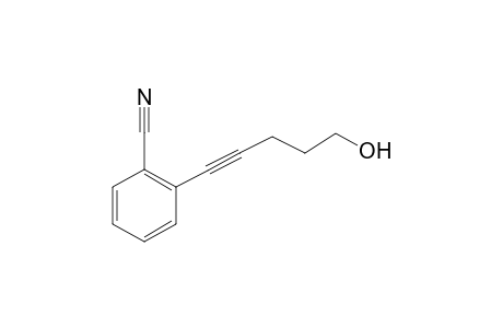 2-(4-Hydroxy-1-pentynyl)benzeonitrile
