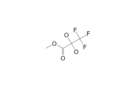 Methyl 3,3,3-trifluoro-2,2-dihydroxypropanoate