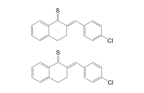 2-(p-Chlorobenzylidene)-1-thiotetralone dimer