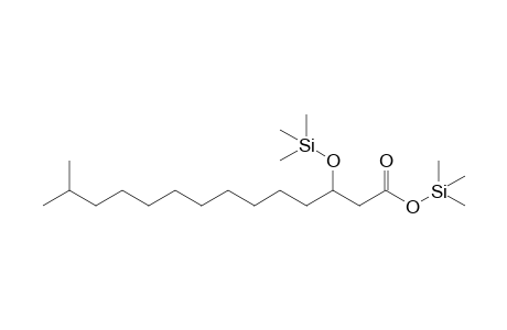 Trimethylsilyl 13-methyl-3-(trimethylsilyloxy)tetradecanoate