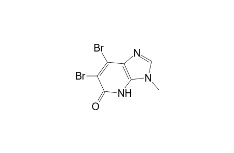 3H-Imidazolo[5,4-b]pyridin-5(4H)-one, 6,7-dibromo-3-methyl-