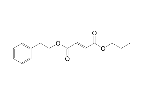 Fumaric acid, 2-phenylethyl propyl ester