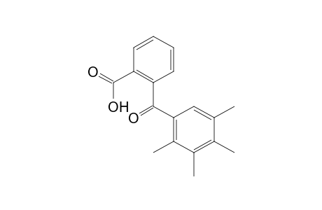 o-(2,3,4,5-TETRAMETHYLBENZOYL)BENZOIC ACID