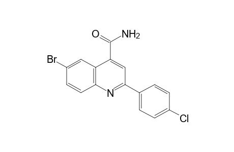 6-bromo-2-(p-chlorophenyl)cinchoninamide