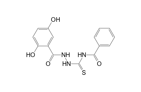 N-[(gentisoylamino)thiocarbamoyl]benzamide