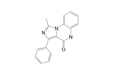 1-METHYL-PHENYLIMIDAZO-[1.5-A]-QUINOXALIN-4-(5-H)-ONE