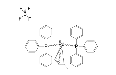 BIS-(TRIPHENYLPHOSPHINE)-BIS-[(1,2,3-ETA)-BUTYL]-PALLADIUM-TETRAFLUOROBORATE