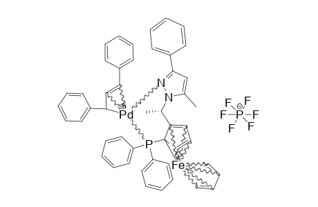 [PD-(ETA(3)-PH-CH-CH-CH-PH)-[1-[(S)-1-[(R)-2-(DIPHENYLPHOSPHINO)-FERROCENYL]-ETHYL]-3-PHENYL-5-METHYL-1H-PYRAZOLE]]-[PF6];ENDO-SYN-ANTI-ISOMER