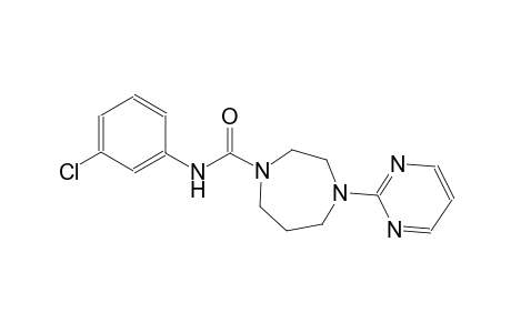 1H-1,4-diazepine-1-carboxamide, N-(3-chlorophenyl)hexahydro-4-(2-pyrimidinyl)-