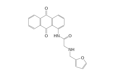acetamide, N-(9,10-dihydro-9,10-dioxo-1-anthracenyl)-2-[(2-furanylmethyl)amino]-
