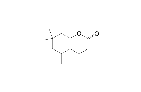 octahydro-5,7,7-trimethyl-2H-benzopyran-2-one