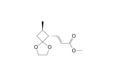 METHYL-(TRANS,E)-3-(2-METHYL-5,8-DIOXASPIRO-[3.4]-OCT-1-YL)-2-PROPENOATE