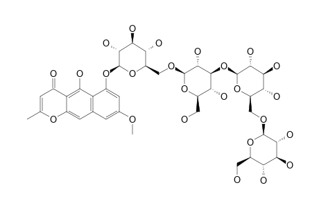 RUBROFUSARIN-6-O-BETA-GENTIOBIOSYL-3-O-GLUCOPYRANOSYL-6-O-GLUCOPYRANOSIDE
