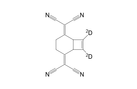 7,8-Dideuterio-2,5-bis(dicyanomethylene)bicyclo[4.2.0]oct-7-ene