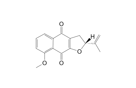 (2R)-8-Methoxy-dehydro-iso-.alpha.-Lapachone