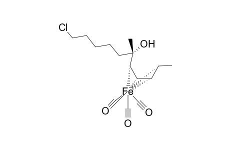 (2S,5R,6S)-(2E,4E)-Tricarbonyl[2-5.eta.-11-chloro-6-methyl-2,4-undecandien-6-ol]iron