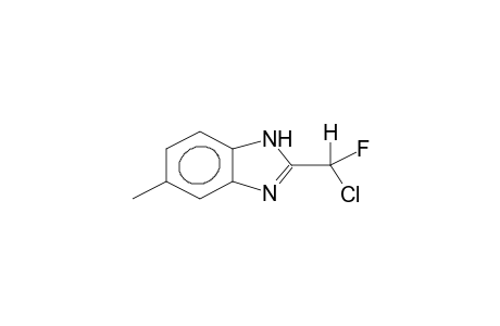 2-CHLOROFLUOROMETHYL-5-METHYLBENZIMIDAZOLE