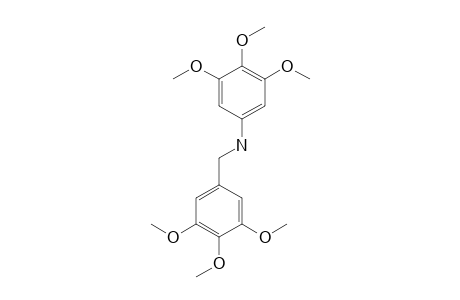 3,4,5-trimethoxy-N-(3,4,5-trimethoxybenzyl)aniline