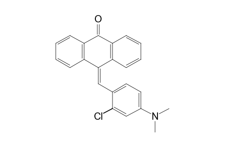 10-[2-chloro-4-(dimethylamino)benzylidene]anthrone