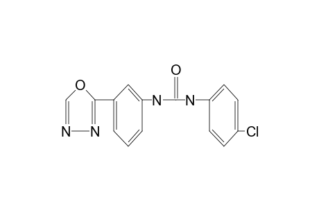 4-chloro-3'-(1,3,4-oxadiazol-2-yl)carbanilide