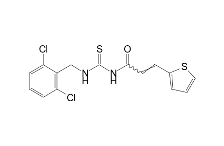 1-(2,6-Dichlorobenzyl)-3-[3-(2-thienyl)acryloyl]-2-thiourea