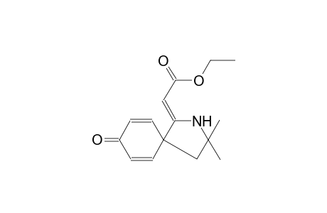 2-Azaspiro[4.5]deca-6,9-dien-8-one, 1-(2-ethoxy-2-oxo-ethylidene)-3,3-dimethyl-