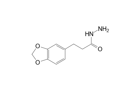 1,3-Benzodioxole-5-propanoic acid, hydrazide