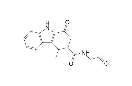 1-keto-N-(2-ketoethyl)-4-methyl-2,3,4,9-tetrahydrocarbazole-3-carboxamide