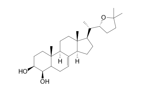 (22R,25)-Epoxycholest-7-ene-3-beta,4-beta-diol