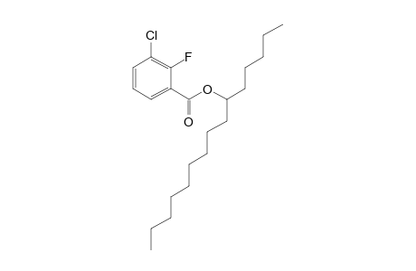 3-Chloro2-fluorobenzoic acid, 6-pentadecyl ester