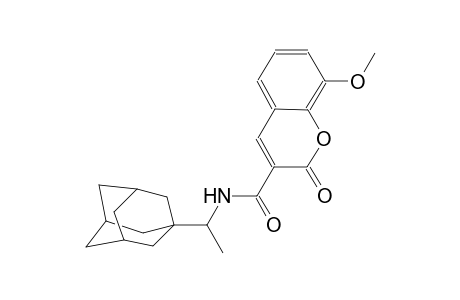 N-[1-(1-adamantyl)ethyl]-8-methoxy-2-oxo-2H-chromene-3-carboxamide