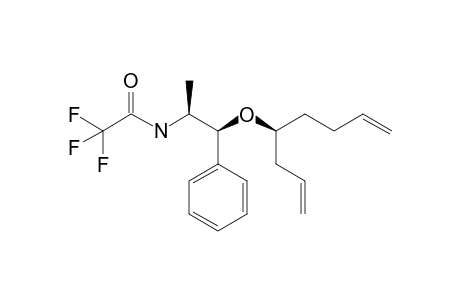 (4S,1'S,2'S)-4-(2'-Trifluoroacetylamido-1'-phenylpropyloxy)octa-1,7-diene