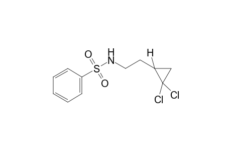 N-[2-(2,2-dichlorocyclopropyl)ethyl]benzenesulfonamide