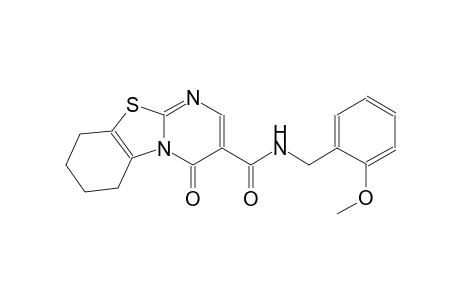 4H-pyrimido[2,1-b]benzothiazole-3-carboxamide, 6,7,8,9-tetrahydro-N-[(2-methoxyphenyl)methyl]-4-oxo-