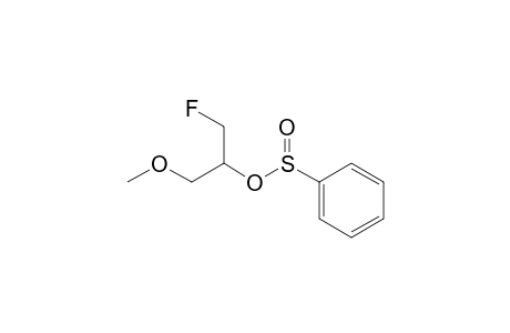 2-Fluoro-(1-methoxymethyl)ethyl benzenesulfinate