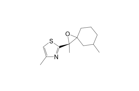 (2S)-4-Methyl-2-(2,5-dimethyl-1-oxa-spiro[2.5]oct-2-yl)thiazole