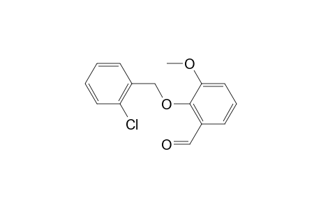 Benzaldehyde, 2-[(2-chlorophenyl)methoxy]-3-methoxy-