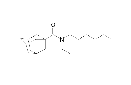 Adamantan-1-carboxamide, N-propyl-N-hexyl-