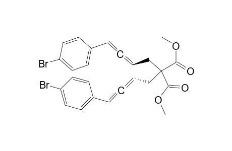 (Ra,Ra)-dimethyl 2,2-bis(4-(4-bromophenyl)buta-2,3-dienyl)malonate