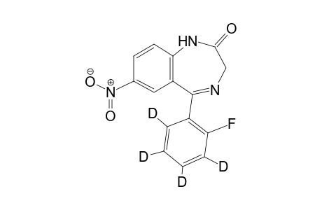 N-Desmethylflunitrazepam-d4